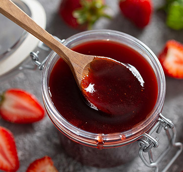 Coulis de fruits rouges Magimix.